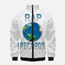 Load image into Gallery viewer, RAP RECORDS Stand Collar Zipper-up Hoodie