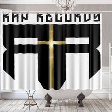 Load image into Gallery viewer, RAP RECORDS RR CROSS Quick-drying Shower Curtain