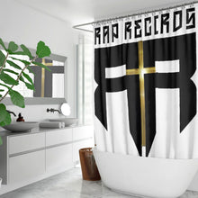 Load image into Gallery viewer, RAP RECORDS RR CROSS Quick-drying Shower Curtain