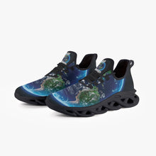 Load image into Gallery viewer, RAP RECORDS  Bounce Mesh Knit Sneakers - Black
