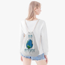 Load image into Gallery viewer, Rap Records Polyester Drawstring Backpack
