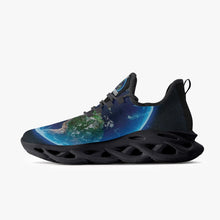 Load image into Gallery viewer, RAP RECORDS  Bounce Mesh Knit Sneakers - Black

