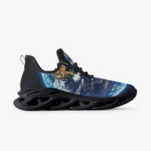 Load image into Gallery viewer, RAP RECORDS  Bounce Mesh Knit Sneakers - Black
