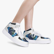 Load image into Gallery viewer, RAP RECORDS GLOBES New High-Top Leather Sports Sneakers
