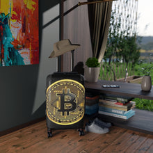 Load image into Gallery viewer, Bitcoin Cabin Suitcase
