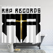 Load image into Gallery viewer, RAP RECORDS RR CROSS  Quick-drying Shower Curtain
