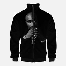 Load image into Gallery viewer, 2 PAC Stand Collar Zipper-up Hoodie
