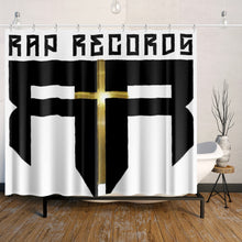 Load image into Gallery viewer, RAP RECORDS RR CROSS  Quick-drying Shower Curtain
